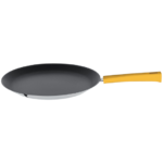 Crepiere 26 Cm Mutine Fixe Exceliss - Poignee Bakelite Jaune