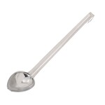 Cuillere a arroser droite inox monobloc