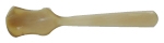 Cuillere a caviar en corne blonde 14.5 cm