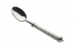 Cuillere a dessert CABLE haut argentee