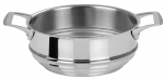 Cuit-vapeur universel Cristel 20 cm (pour casseroles de 16,18 & 20cm) Casteline