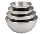 Bassine 1/2 spherique inox 1 litre o 16 cm