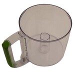 Cuve transparente a poignee verte pour robot Magimix Mini Plus Vert Goyave