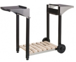 Desserte inox & bois Roller Grill pour planchas Roller Grill 40 cm a monter