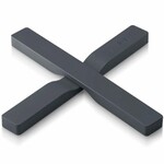 Dessous de plat magnetique trivet gris