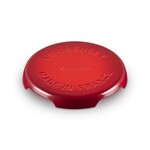 Dessous de plat rond fonte emaillee collection barbecue 22 cm Cerise