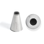 Douille a petit fours inox o14 16 dents