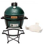Big Green Egg MiniMax avec berceau a poignees et convEGGtor