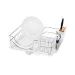 Egouttoir a vaisselle en inox 54 x 42 x 23 cm