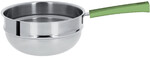 Bain-Marie 20 cm Poignee Vert Tilleul Inox Mutine Fixe