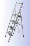 Escabeau pliable en aluminium 4 marches