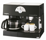 Expresso filtre dosette/cafe moulu manuel