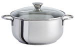Faitout 24 cm Inox Master Fixe