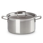 Faitout 24 cm Inox Classique avec Couvercle