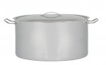 Faitout Appety en inox a anses & couvercle inox O 32 cm