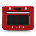 Four combine cuisson traditionnelle & cuisson vapeur Rouge