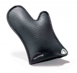 Gant moufle a four 28 cm Standard en neoprene rouge & noir