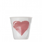 Gobelet froisse Espresso 8 cl Coeur