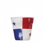 Gobelet froisse Espresso 8 cl drapeau Panama