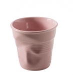 Gobelet froisse Espresso Revol 8cl  rose dragee