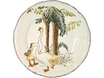 Assiette Dessert 23.2 cm Cygnes GRANDS OISEAUX