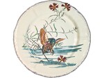 Assiette Dessert 23.2 cm Martin Pecheur GRANDS OISEAUX