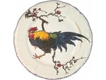 Assiette Plate 26.3 cm Coq GRANDS OISEAUX