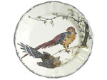 Assiette Plate 26.3 cm Faisan Dore GRANDS OISEAUX