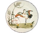 Assiette Plate 26.3 cm Grue GRANDS OISEAUX