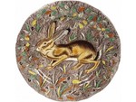 Assiette Plate 26.3 cm Lievre RAMBOUILLET
