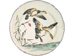 Assiette Plate 26.3 cm Oies Cendrees GRANDS OISEAUX