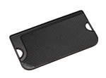Gril noir Geant 45 X 25.5 cm reversible (un cote strie & un cote lisse 'plancha'