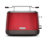 Grille pain Mesmerine 2 fentes 2 tranches coloris Deep Red
