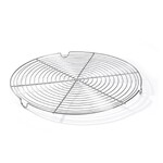 Grille ronde inox a 3 pieds o 32cm