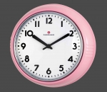 Horloge Retro o 24 cm rose