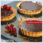 Livre : Desserts & entremets pour Cooking Chef Kenwood
