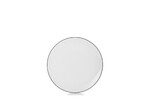 Set de 6 equinoxe assiette dessert 21,5cm blanc cumulus