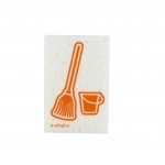 Lot de 2 eponges 'images cuisine'