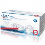 Lot de 6 recharges ClaroSwiss Maxima ovale compatibles avec les Maxtra&reg; de Brita