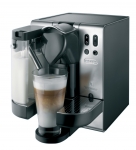 Machine a cafe a capsules Nespresso Delonghi Lattissima Silver