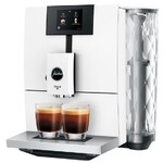 Machine a cafe automatique avec broyeur a grain ENA 8 Touch Full Nordic White EC