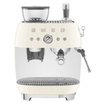 Machine a cafe combinee avec expresso broyeur Vintage Annees 50 Creme