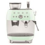 Machine a cafe combinee avec expresso broyeur Vintage Annees 50 Vert d'eau