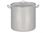 Marmite Appety en inox ' PRO De Buyer' a anses & couvercle inox O 24 cm