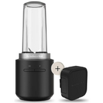 Mini blender sans fil, avec batterie Noir Mat