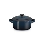 Mini cocotte 10 en fonte emaillee 10 cm Nuit