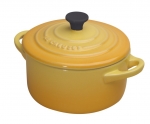 Mini cocotte ceramique 10 cm Jaune