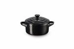 Mini-Cocotte ronde 10 cm noir ebene