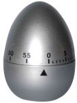 Minuteur oeuf argent