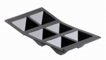 Moul'flex noir pyramides gd modele